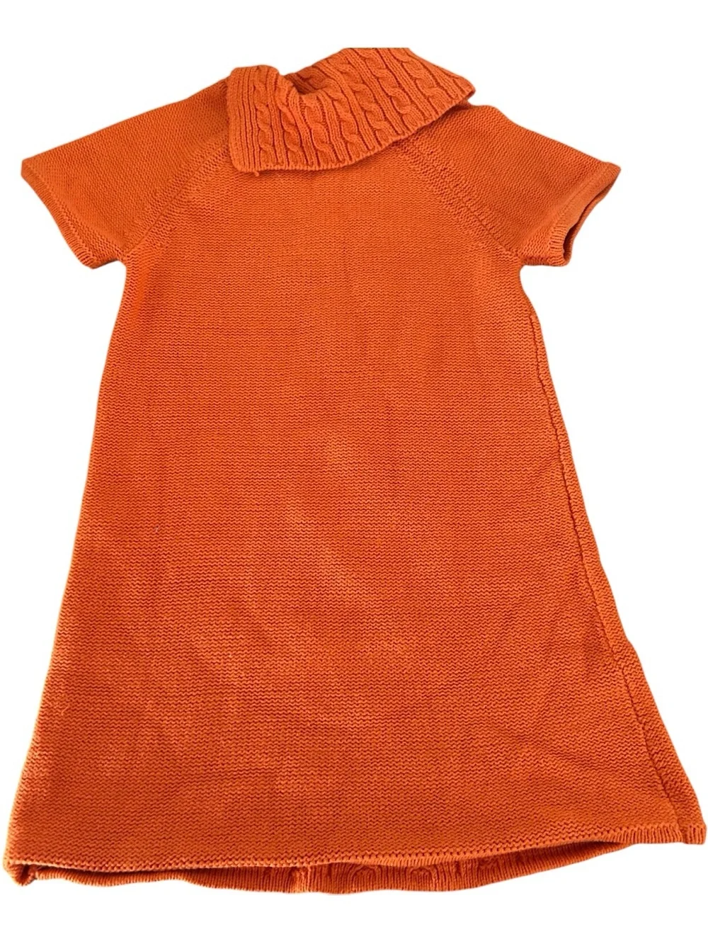 Gymboree 2013 Girls Cable Knit Pullover Sweater Dress Short Sleeve